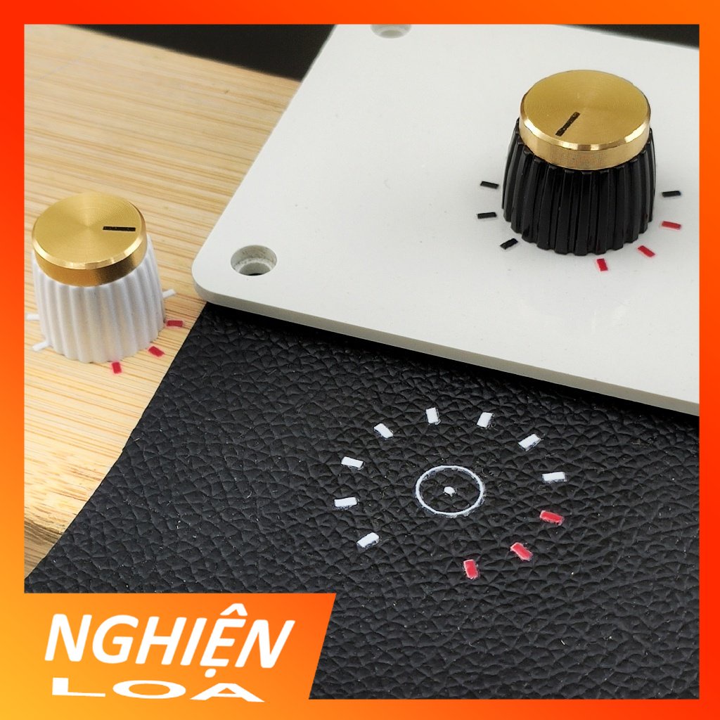 Vạch chỉ mức volume dạng dán tự làm mặt control kiểu dáng Marshall