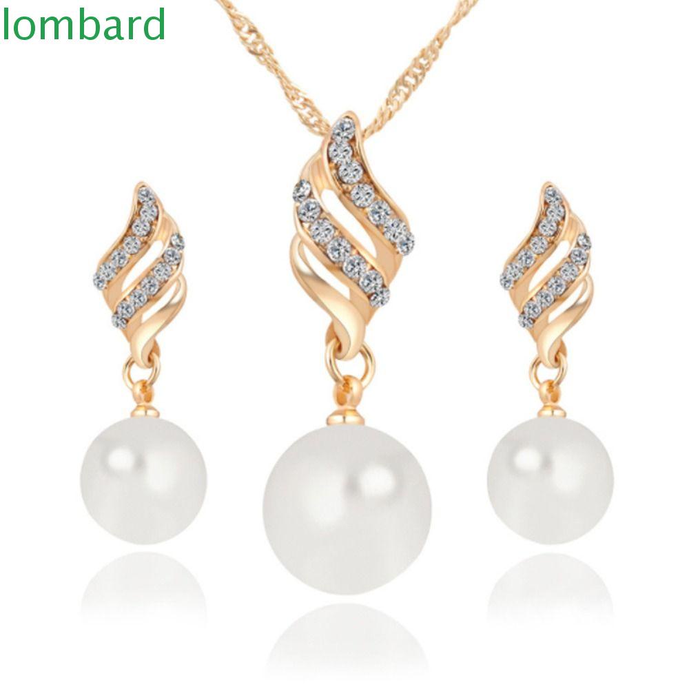 Dây Chuyền Hợp Kim Đính Đá Phong Cách Hàn Quốc Thời Trang|Bộ Trang Sức Thiết Kế Xinh Xắn Thời Trang