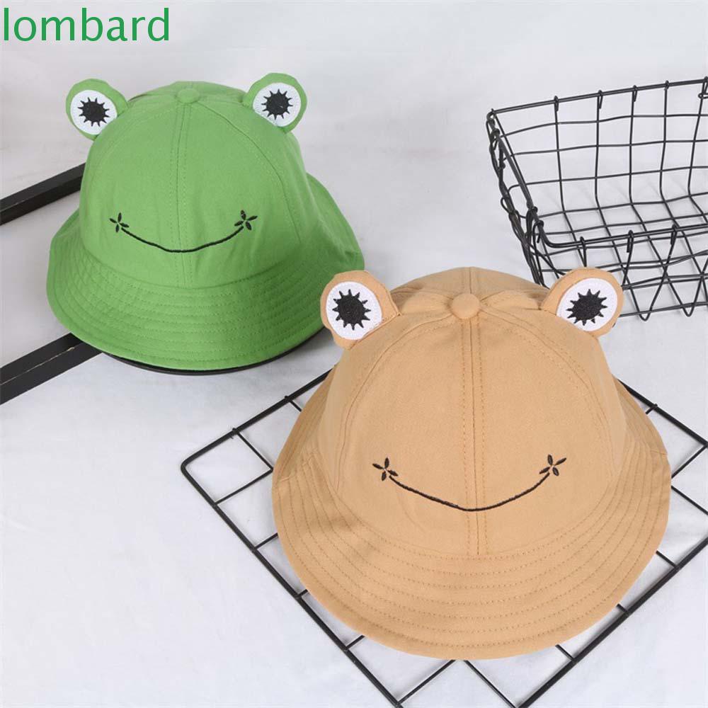 Nón Tai Bèo Cotton Chống Sương Mù Thêu Họa Tiết Dễ Thương Cho Nữ