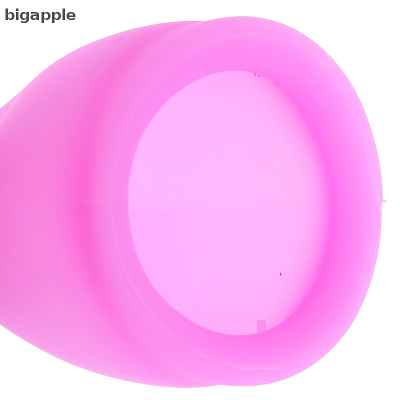 Cốc Nguyệt San Bằng Silicon Mềm Kích Thước Lớn Có Thể Tái Sử Dụng RDG