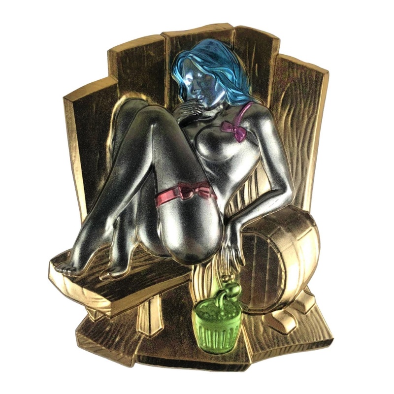 Sa Khuôn Silicon Nửa Thân Tạo Hình Tượng Điêu Khắc Nữ Sinh Động Và Độc Đáo