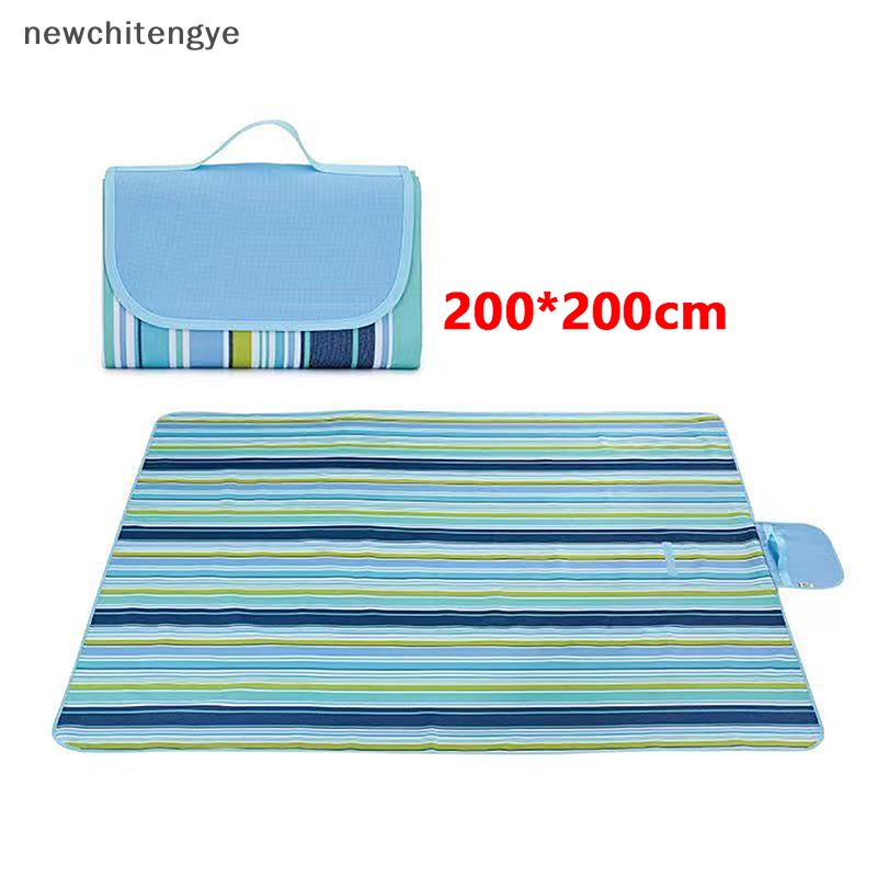 Thảm Dày Gấp Gọn Chống Thấm Nước 200cm * 200cm In Họa Tiết Hoa Đa Ứng Dụng