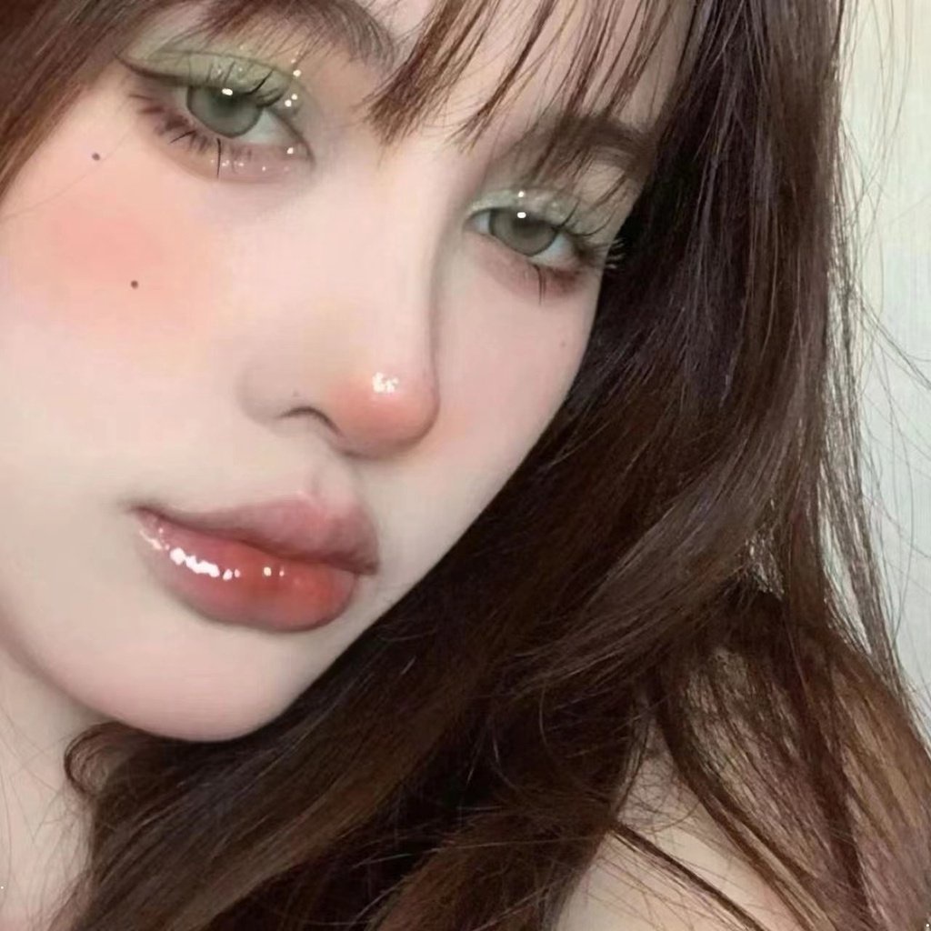 Bảng Phấn Mắt 10 Màu Lì / Nhũ Ngọc Trai Kháng Nước Thiết Kế Hộp Vuông Nhỏ Phong Cách Hello Kitty