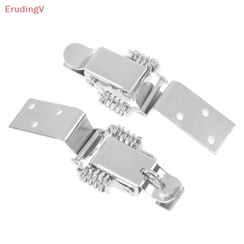 [ErudingV] Chốt Khóa Hộp Công Cụ Va Li Tải Lò Xo Mạ Niken Mạ Sắt [Mới]