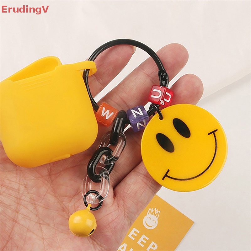 [ErudingV] Móc Khóa Hình Mặt Cười Dễ Thương Trang Trí Ba Lô / Túi Xách [Mới]