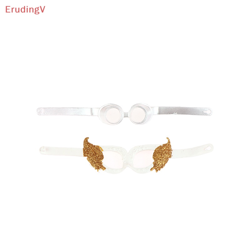 [ErudingV] Mặt Nạ Búp Bê Mini Có Lông Vũ Trang Trí Tiệc Hóa Trang