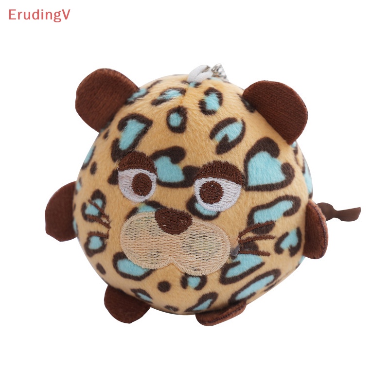 1 Thú Nhồi Bông Hình Động Vật [ErudingV] [ErudingV] Mặt Dây Chuyền Hình Sư Tử / Hổ / Hươu Cao Cổ / Voi / Báo /