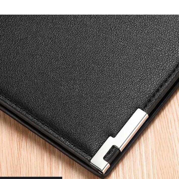 Ví Da Pu Cao Cấp Cho Nam Nhiều Ngăn Tiện Dụng