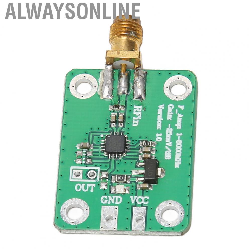 Alwaysonline Frequency Power Meter 1M To 8000MHz Plug and Play High Accuracy Logarithmic Detector AD8317  for RF Signal Detection