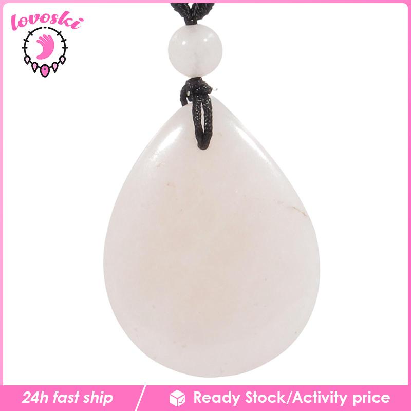 Vòng cổ Mặt Đá Hình Giọt Nước Unisex