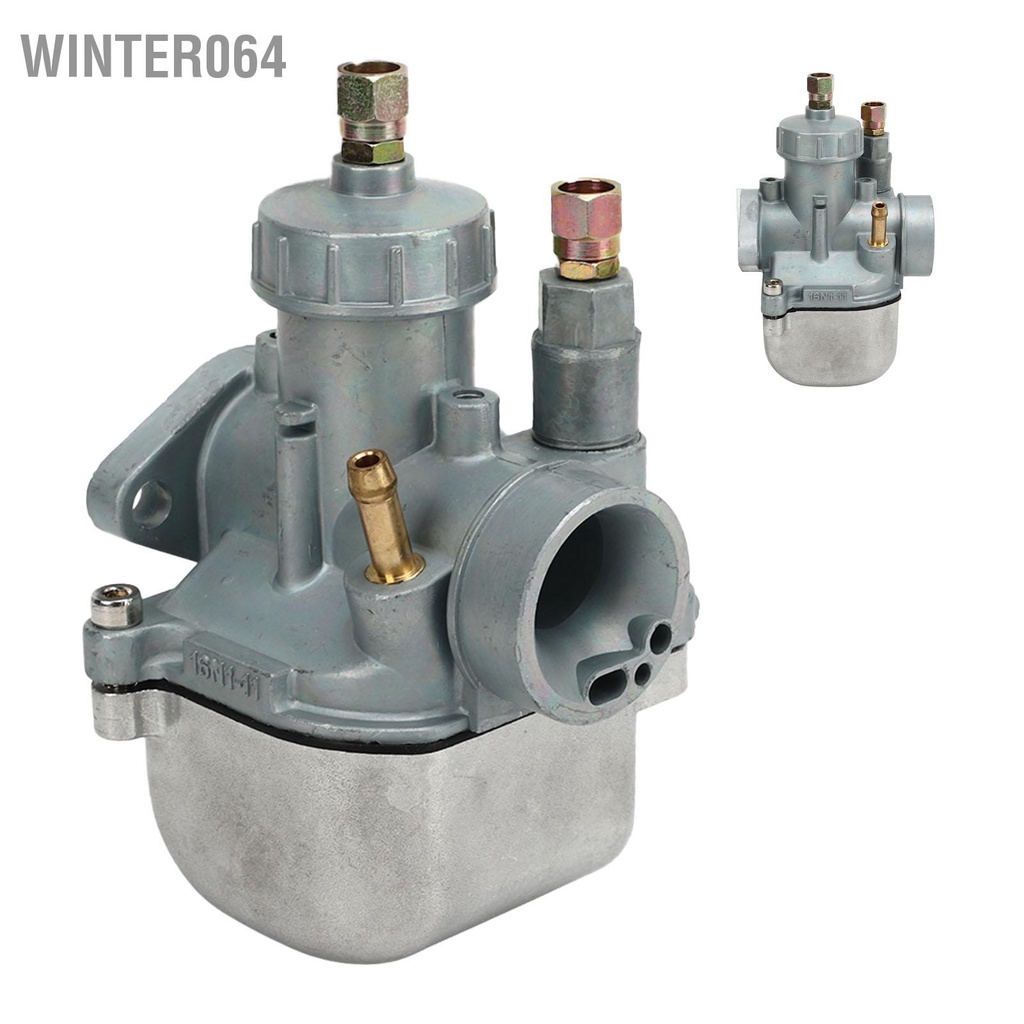 Winter064 Bộ chế hòa khí xe máy 16N1‑11 Thay thế Carb kim loại cho Simson S50 S51 S60 và S70