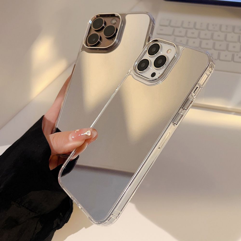 Ốp Điện Thoại Chống Sốc Kiểu Mạ Cho IPhone 14 Pro Max 13 12 11 Pro Max