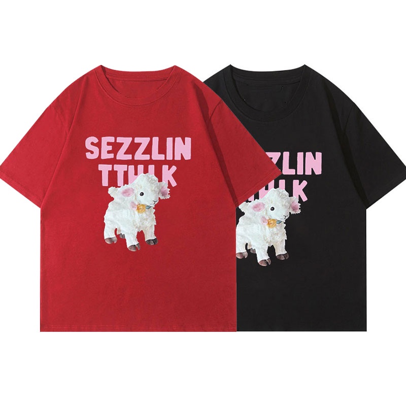 NRVP Áo Thun 100% Cotton Tay Ngắn Phong Cách Hàn Quốc Mới