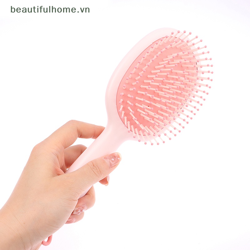 Lược Chải Tóc Túi Khí Mát Xa Da Đầu Chống Tĩnh Điện Bằng Nhựa