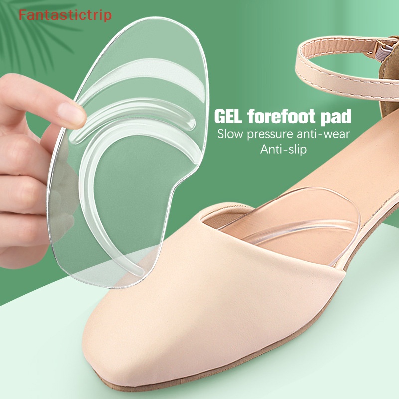 1 Cặp Đệm Silicone Gel Lót Giày Chỉnh Hình Giảm Đau Cho Nữ Mới