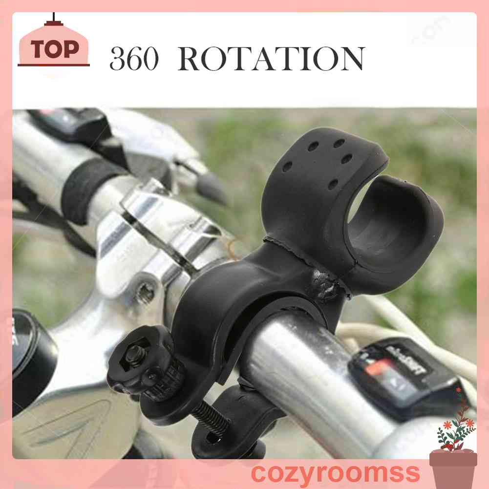 360 ° Giá Đỡ Đèn Pin Xoay Được Cho Xe Đạp