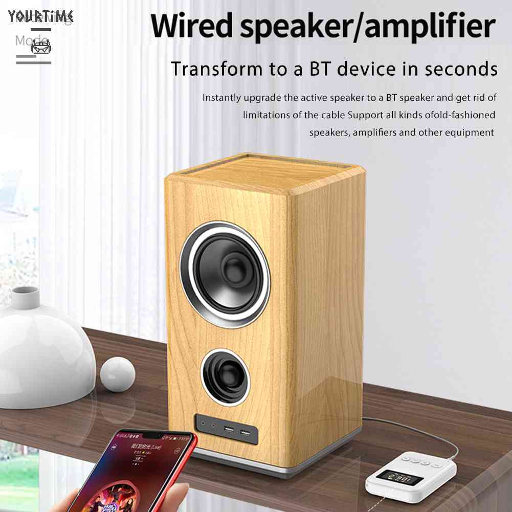 Bộ Thu Tín Hiệu Bluetooth 5.0 Có Màn Hình LED HD Cho Loa