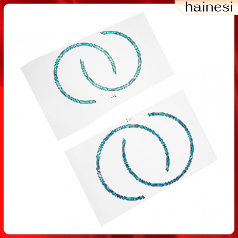 Set 4 Miếng Dán Viền Lỗ Âm Thanh Cho Đàn Guitar