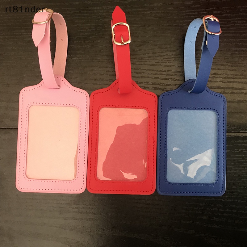 Rt Nhãn Đánh Dấu Hành Lý Bằng Da Pu Nhỏ Gọn Tiện Dụng