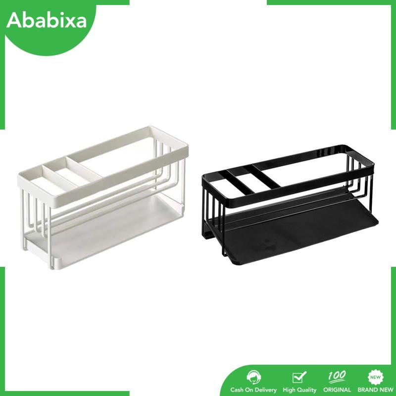 Giá Đỡ Bọt Biển / Xà Phòng Có Rãnh Thoát Nước Tiện Dụng Cho Bồn Rửa Nhà Bếp