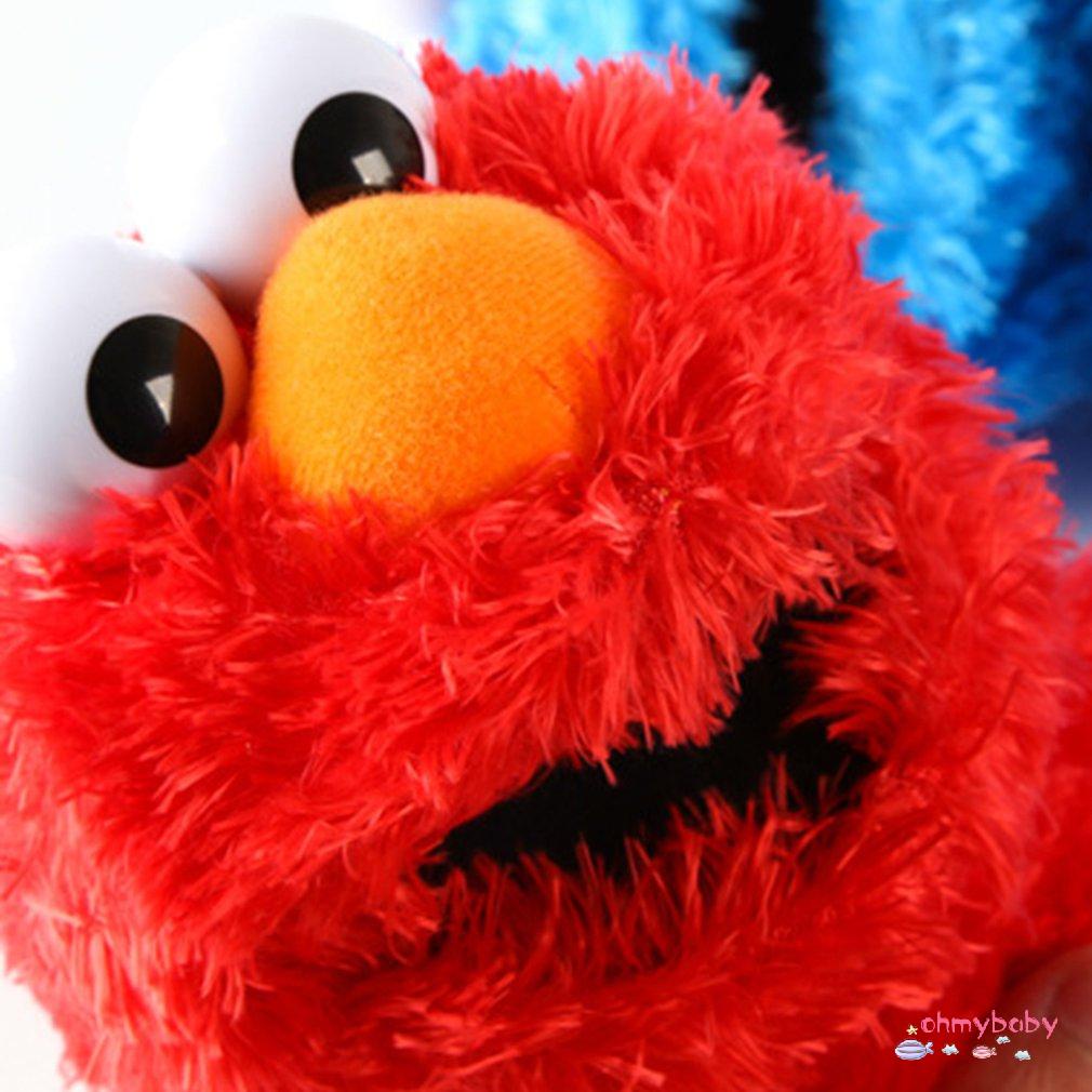 [InStock] Đồ Chơi Sang Trọng Elmo Mini Sesame Street Hoạt Hình Búp Bê Thú Nhồi Bông Đĩa Mềm Tay Chân Thực Tế Lông Tơ Dành Cho Trẻ Em [Z/2]
