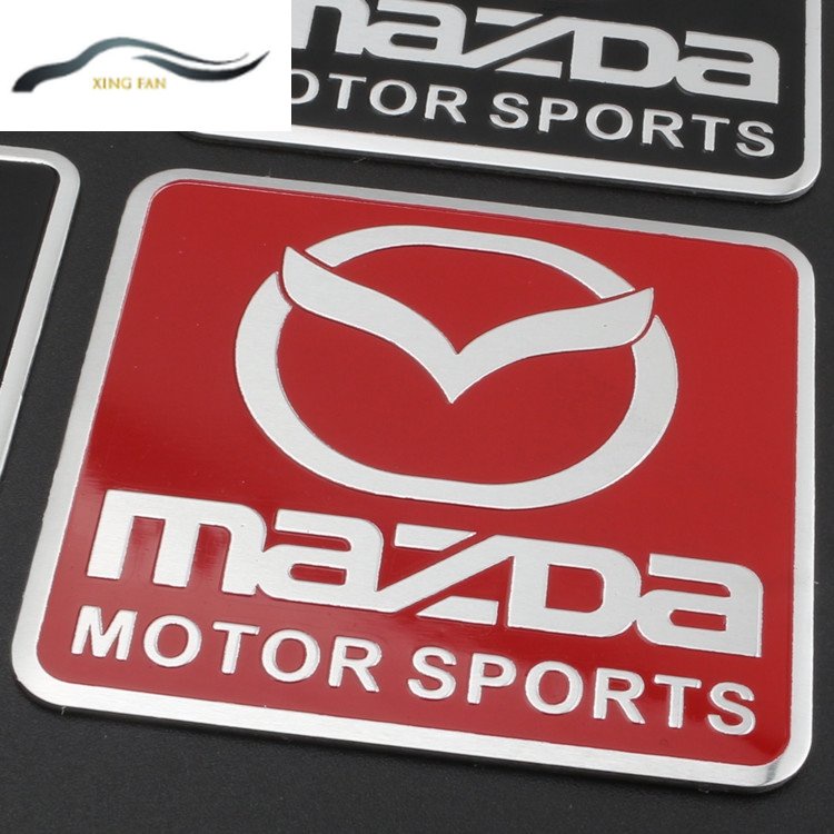 Nhãn Dán Trang Trí Thân Xe Hơi Mazda 3 5 Angkesella CX5 Atz Ruiyi Bằng Kim Loại Chống Trầy Xước