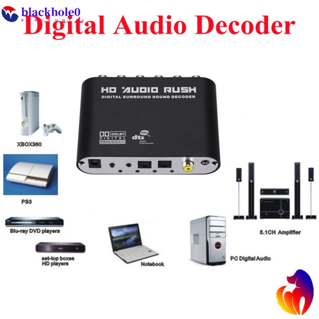 Bộ Thiết Bị Giải Mã Âm Thanh Kỹ Thuật Số Rca Hd 5.1 Ac3 Dts
