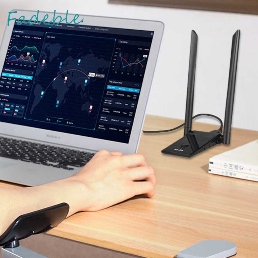 Usb Thu Sóng WiFi 6 Băng Tần Kép 3.0 1800Mbps Thẻ