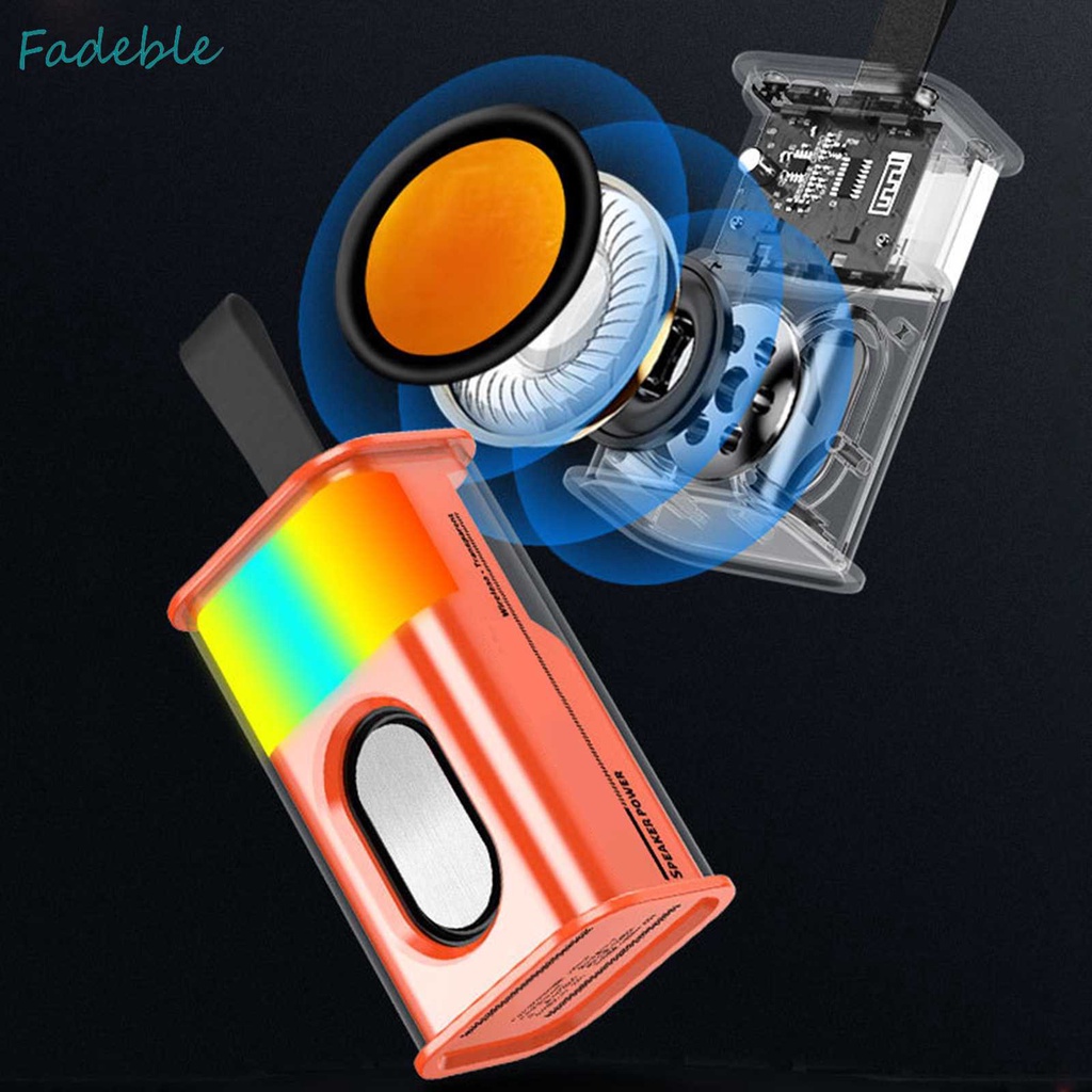 Loa Không Dây Âm Thanh Siêu Trầm Công Suất Cao 5W Trong Suốt