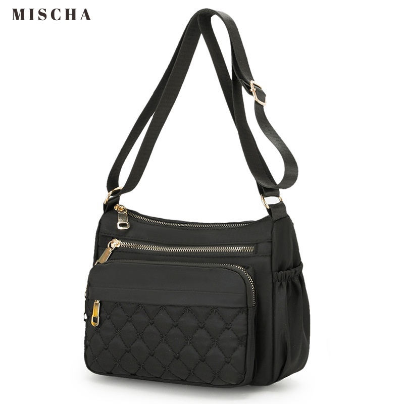 MISCHA Túi Đeo Chéo Một Ngăn Bằng nylon Chống Nước Sức Chứa Lớn Cho Nữ