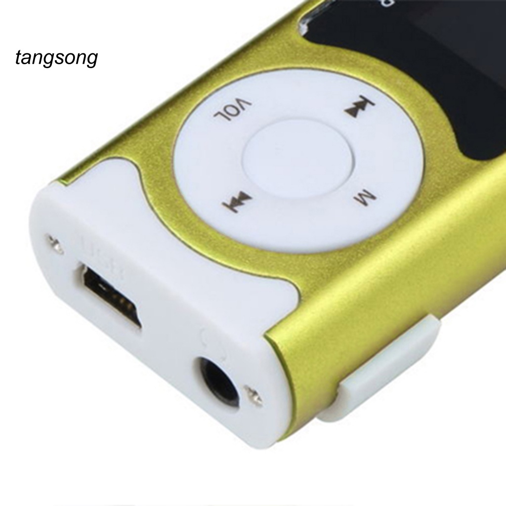 Máy Nghe Nhạc Mp3 Mini Màn Hình LCD 1.3 inch Hỗ Trợ Thẻ Nhớ 16GB Micro SD-Card