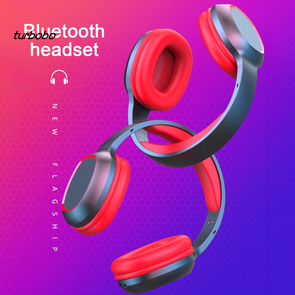 Tai Nghe Bluetooth 5.0 Thể Thao turbobo T5 Mềm Mại Gấp Gọn Được