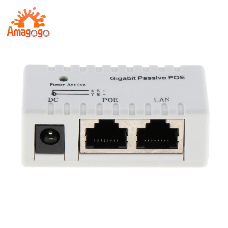 Cáp nguồn Gigabit Ethernet Amagogo PoE DC 12V-52V cho camera IP điện thoại