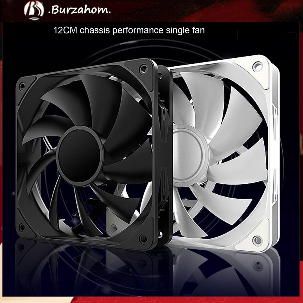 Quạt Tản Nhiệt Làm Mát 12cm PWM 4Pin 1800RPM 9 Cánh Ít Ồn Tiện Dụng