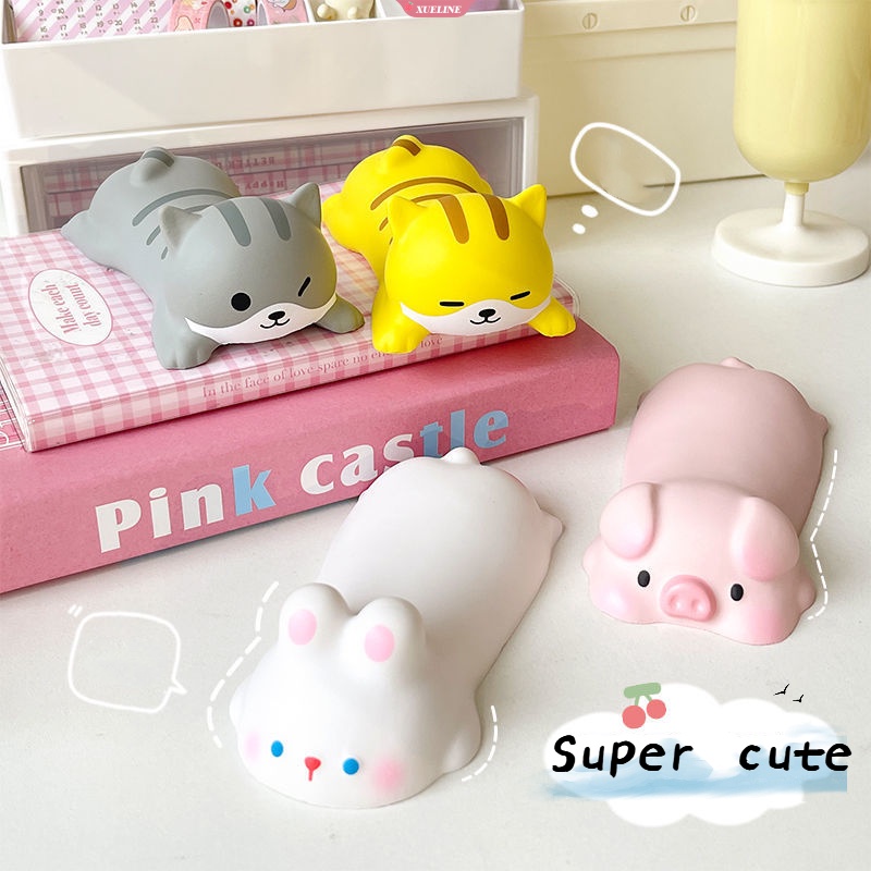Gối Kê Cổ Tay Sử Dụng Chuột Máy Tính Văn Phòng Hình Mèo Hoạt Hình Dễ Thương
