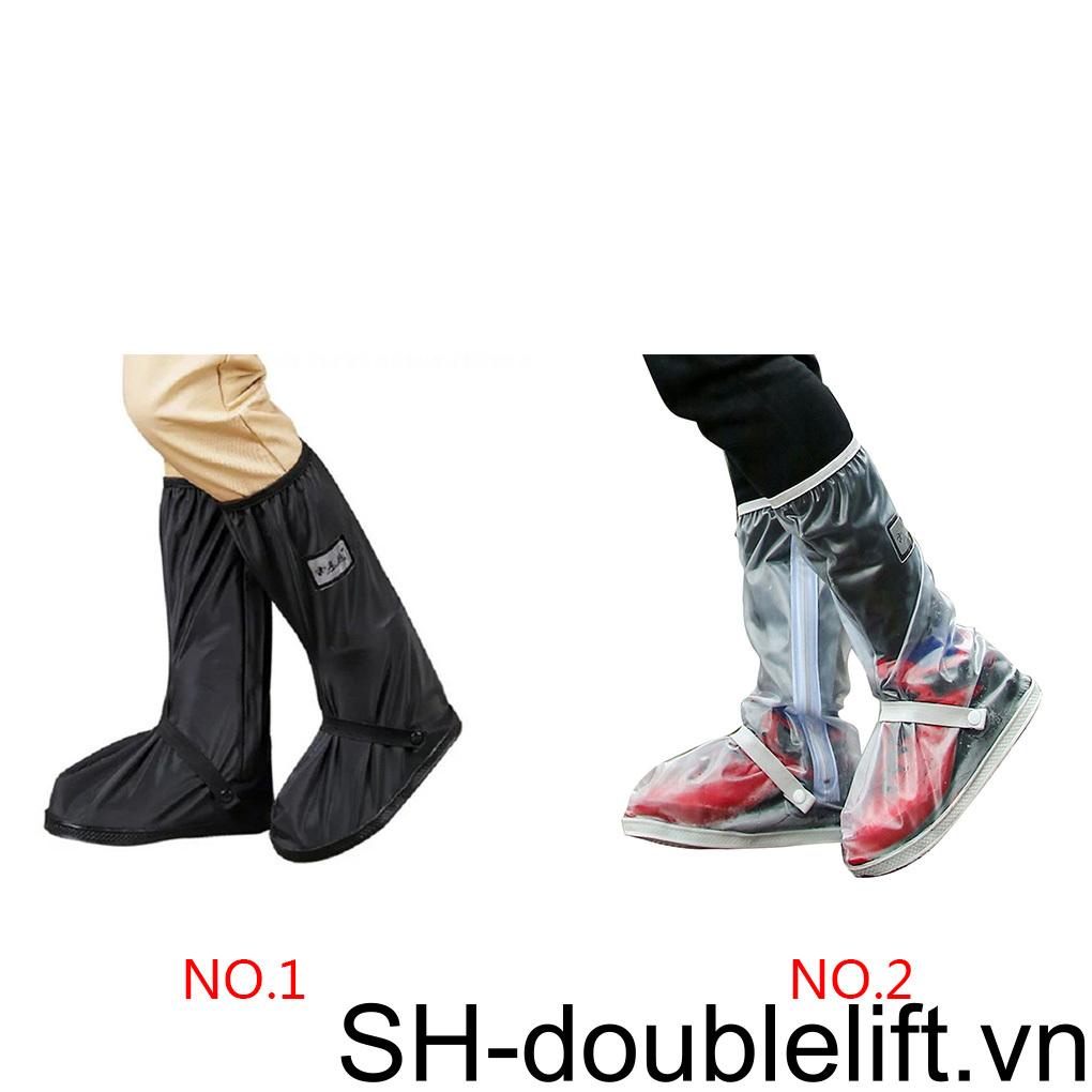 Vỏ Bọc Giày Đi Mưa Chống Trượt Chống Thấm Nước Tái Sử Dụng Tiện Lợi
