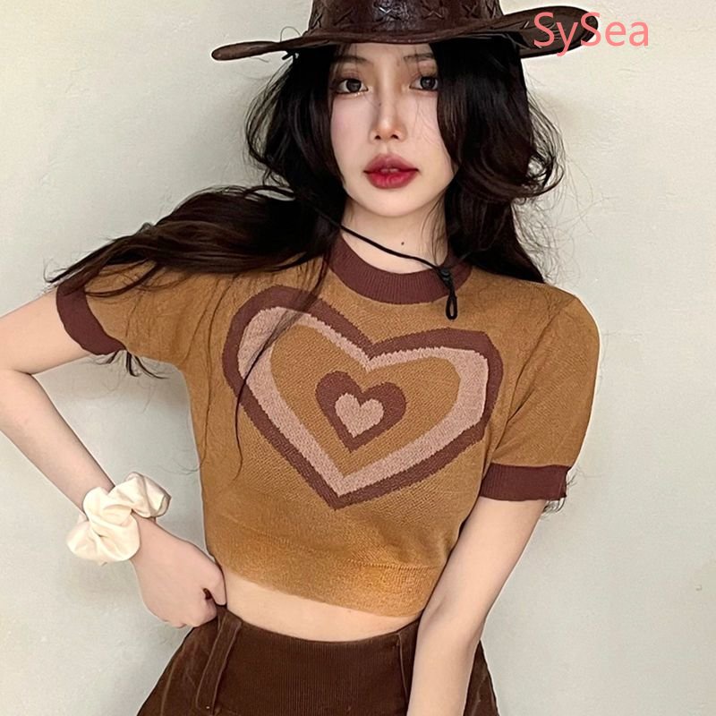 Áo Dệt Kim Thiết Kế Ngọt Ngào Thời Trang Mùa Hè Cho Nữ