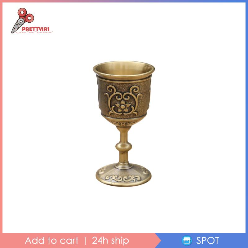 [Prettyia1] Cốc Uống Nước Hợp Kim Phong Cách Cổ Điển Cho Đám Cưới Kỷ Niệm