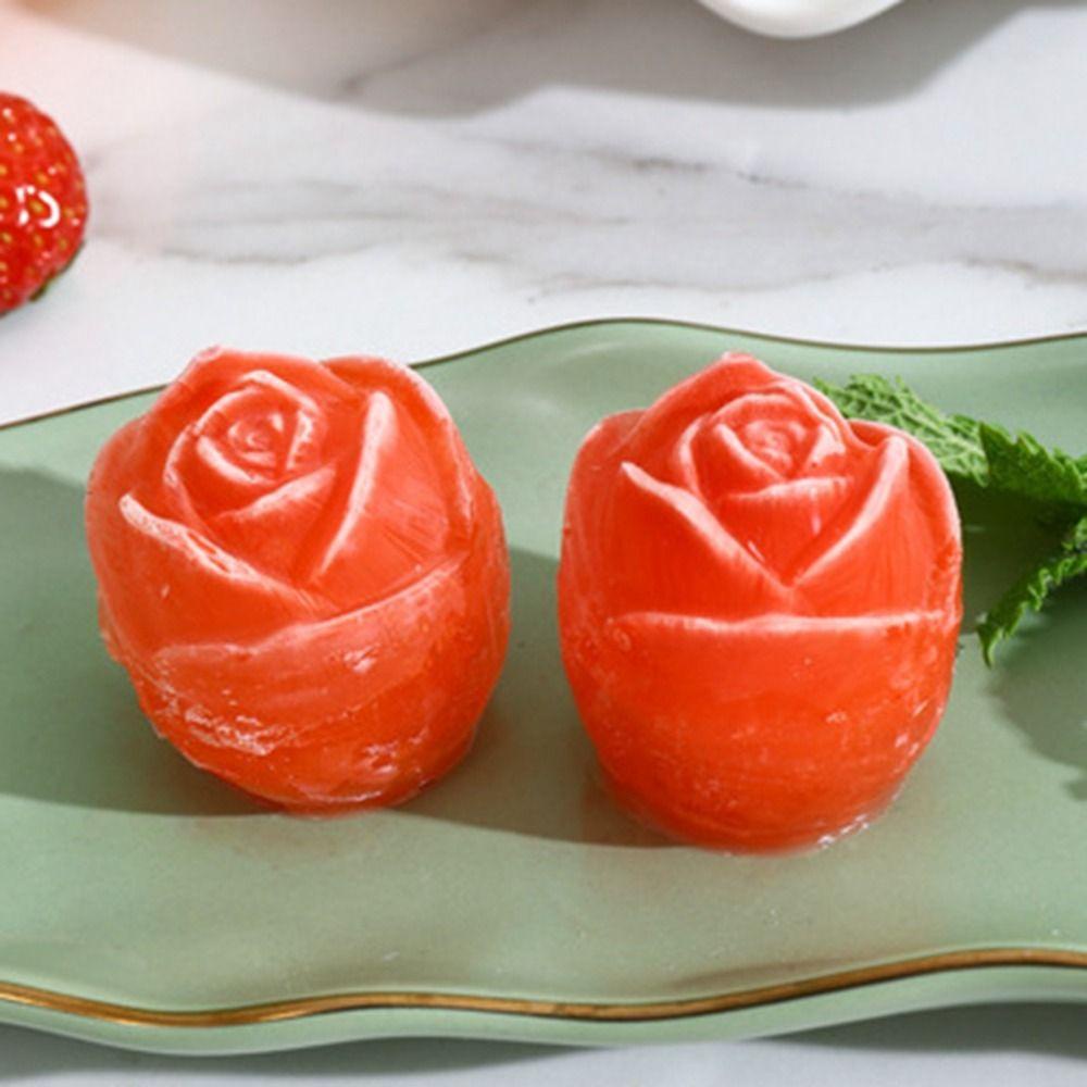 Khuôn Làm Kem Hình Vuông Có Nắp Đế Mềm Thời Trang Mùa Hè