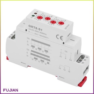 Grt8-S1 Mini Asymmetric Cycle Timer On/Off Repeat Time Relay Ac 240V Wide Delay Range [B/9]