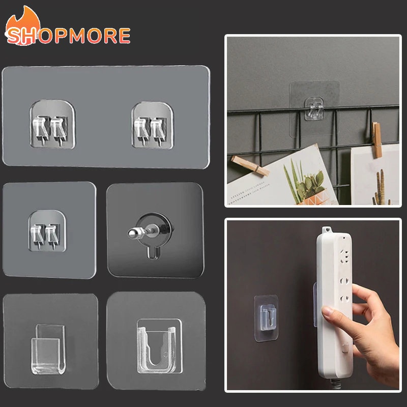 Móc Treo Rèm Cửa Bằng Thép Không Gỉ Trong Suốt Chống Nước