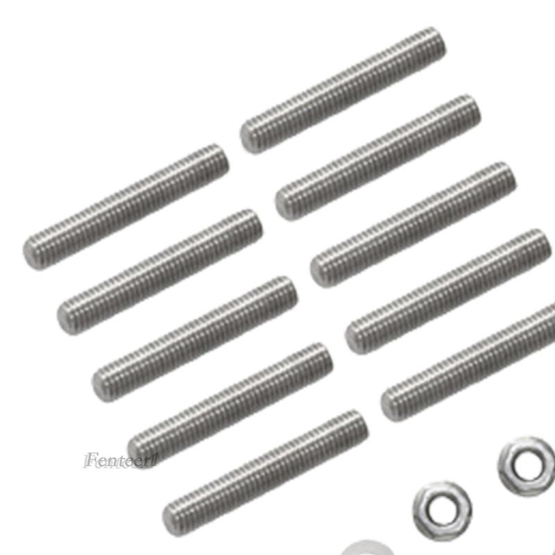 [Fenteer1] Bu Lông Đinh Tán Nạp Đầu Vào Bằng Thép Không Gỉ Cho Ống Xả