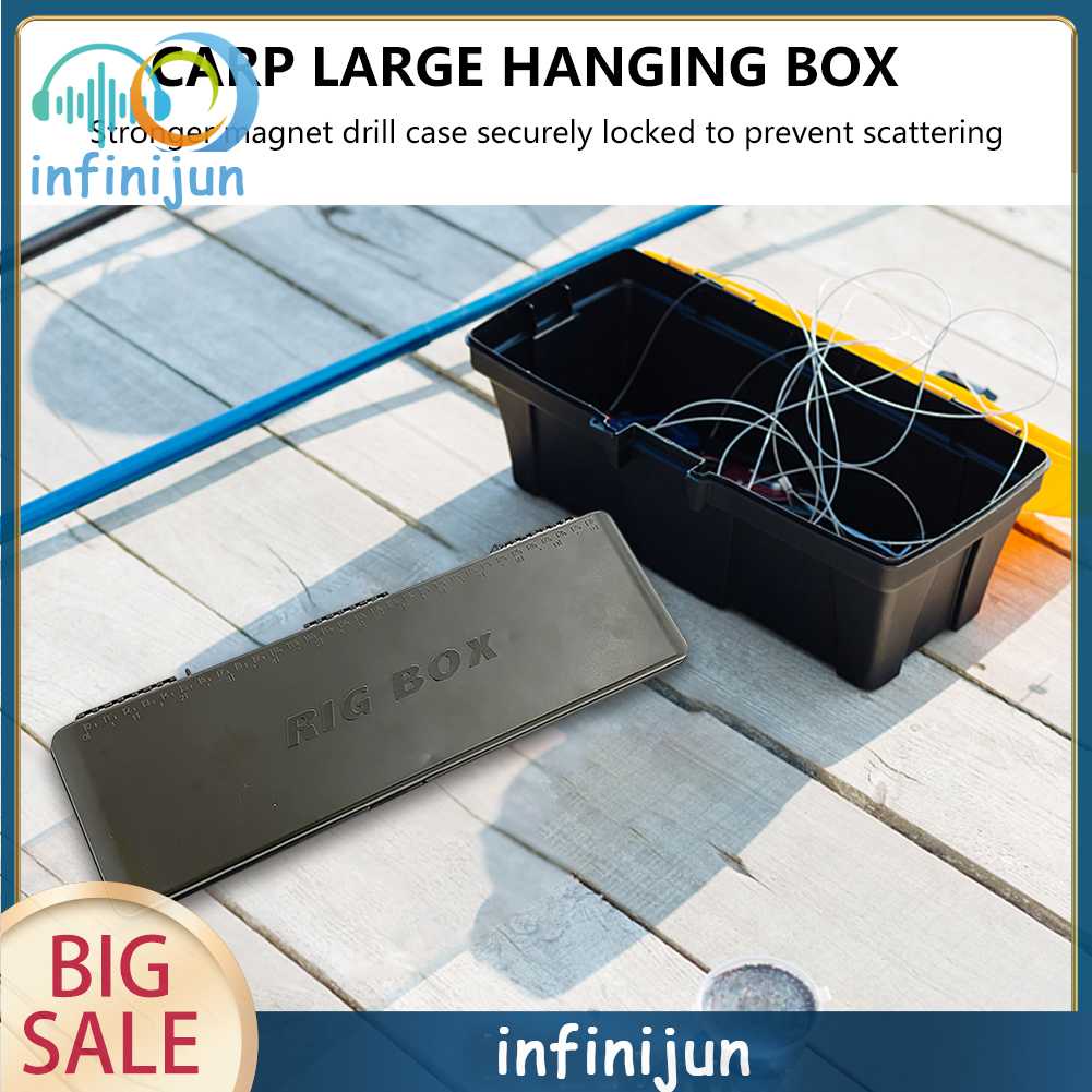 Hộp Đựng Dụng Cụ Câu Cá Bằng Nhựa Cỡ Lớn Chống Thấm Nước Tiện Dụng