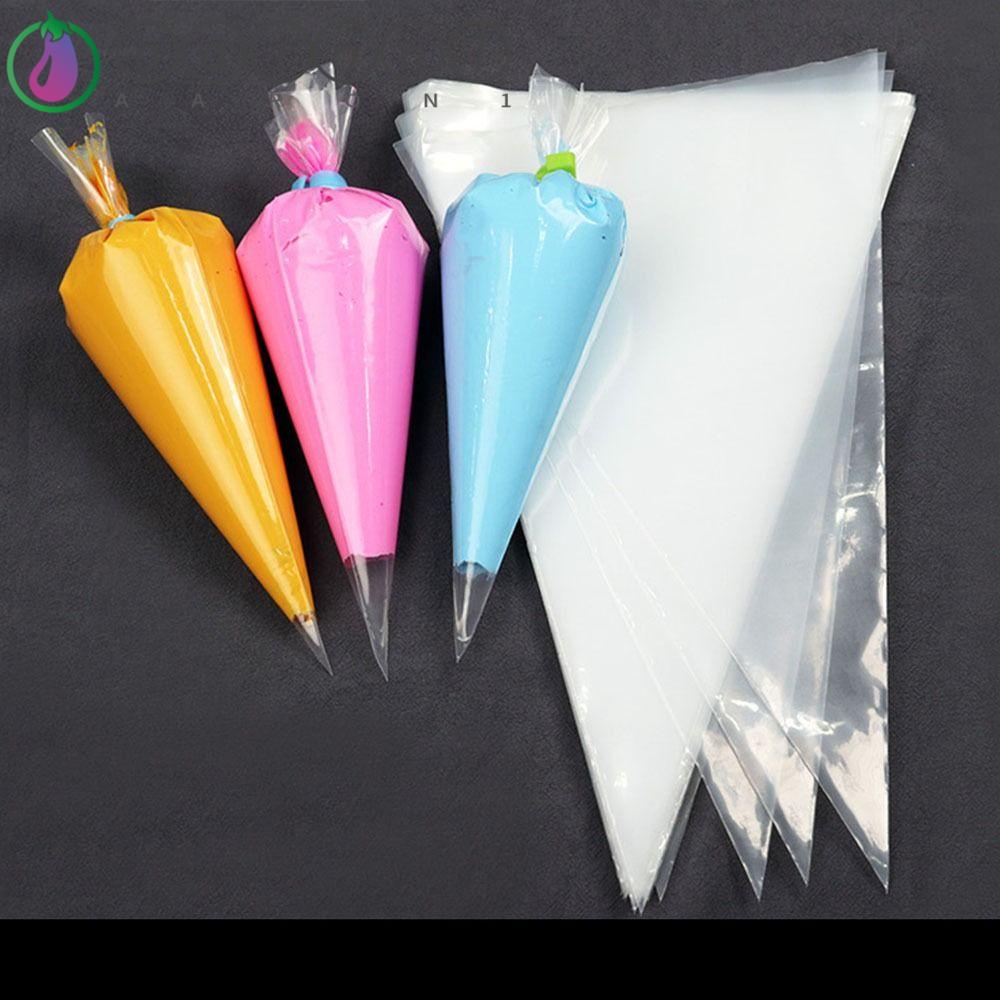 Aaron1 Túi Bóp Kem Làm Bánh Hình Tam Giác Hai Màu Dùng Một Lần