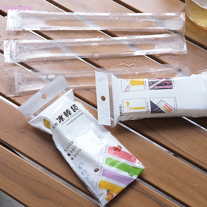 Set 20 Túi Làm Kem Que Dùng Một Lần Kèm Phễu