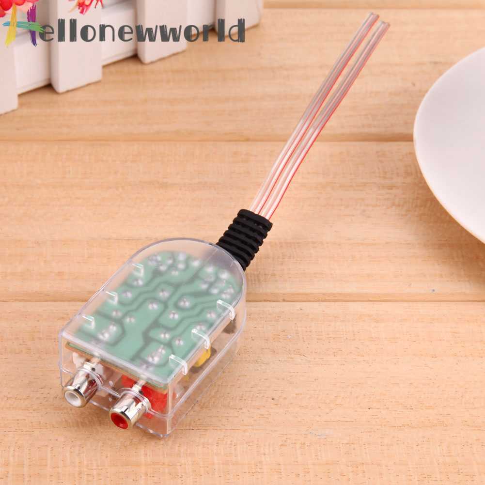 Bộ Thiết Bị Khuếch Đại Tín Hiệu Âm Thanh 12V RCA Cho Xe Hơi
