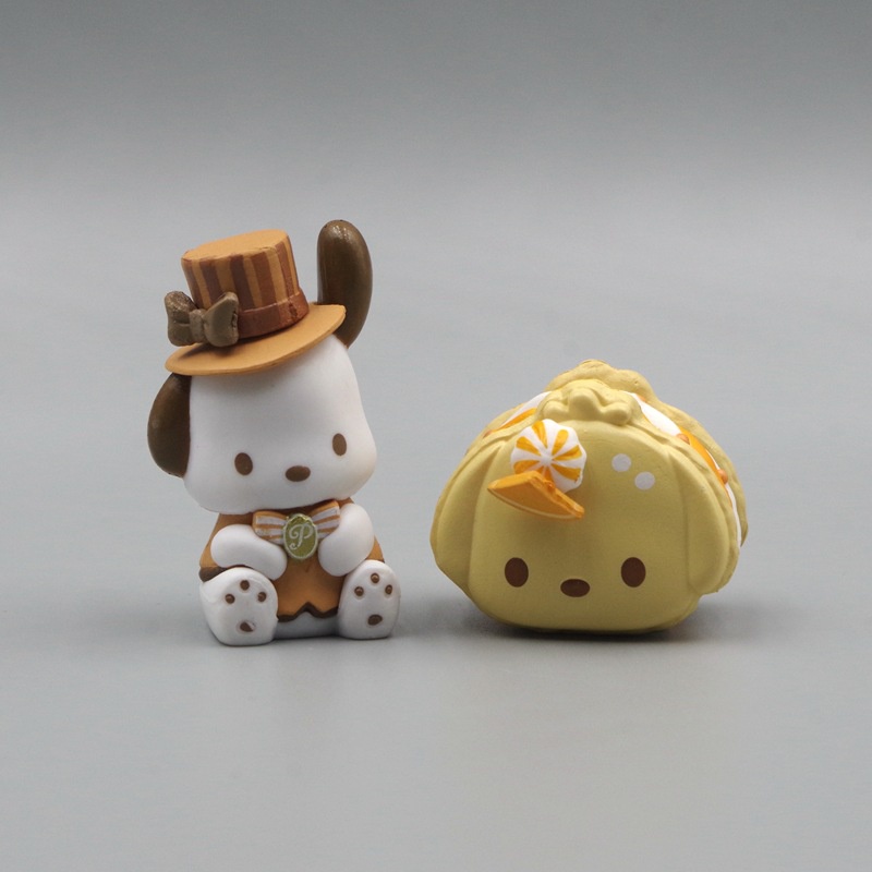 Set 2 Mô Hình Nhân Vật Kuromi Dễ Thương Dùng Để Trang Trí