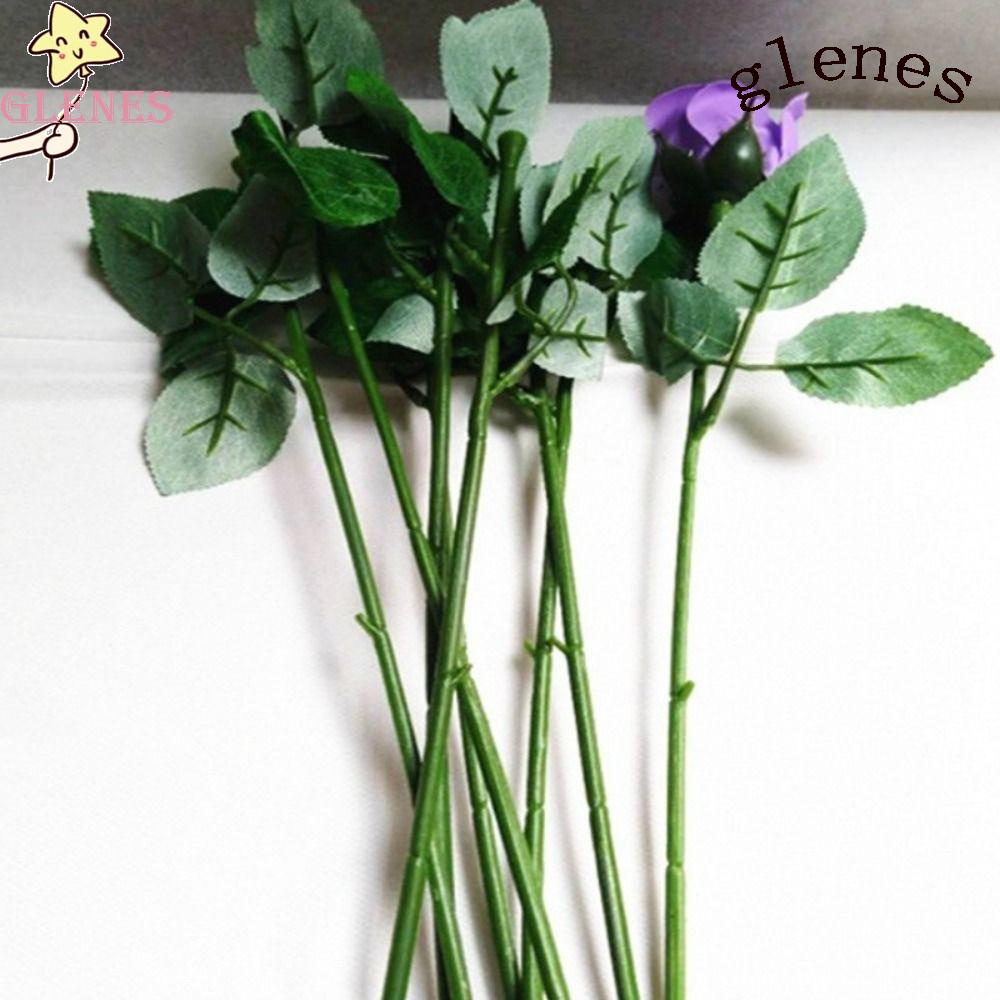 Set 20 Nhánh Hoa Hướng Dương Nhân Tạo Dùng Để Trang Trí Tiệc Cưới / Giáng Sinh