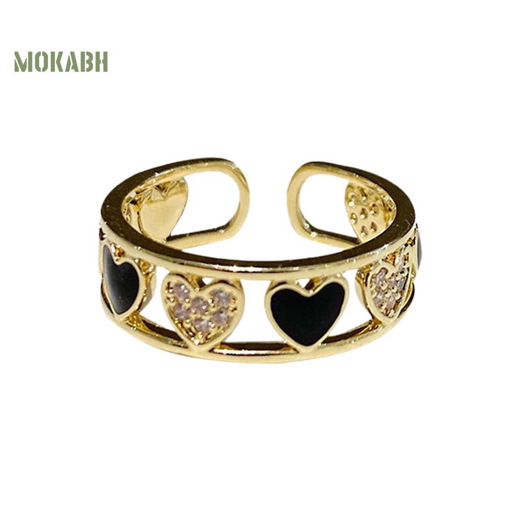 Vòng Đeo Tay Khoét Lỗ Hình Trái Tim Phong Cách Vintage Mới