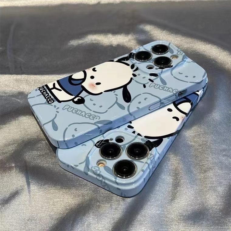 Ốp Điện Thoại Cứng Siêu Mỏng 12 Pacha Dog Cho iPhone13 14Pro11 JD8M